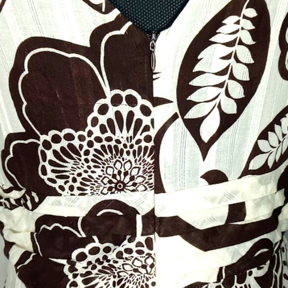 Robbie Bee Vintage Fit & Flare Dress - Size 10 - Picture 7 of 9